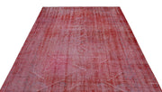 Atina Red Vintage Wool Handmade Area Rug 6'0" x 9'1"
