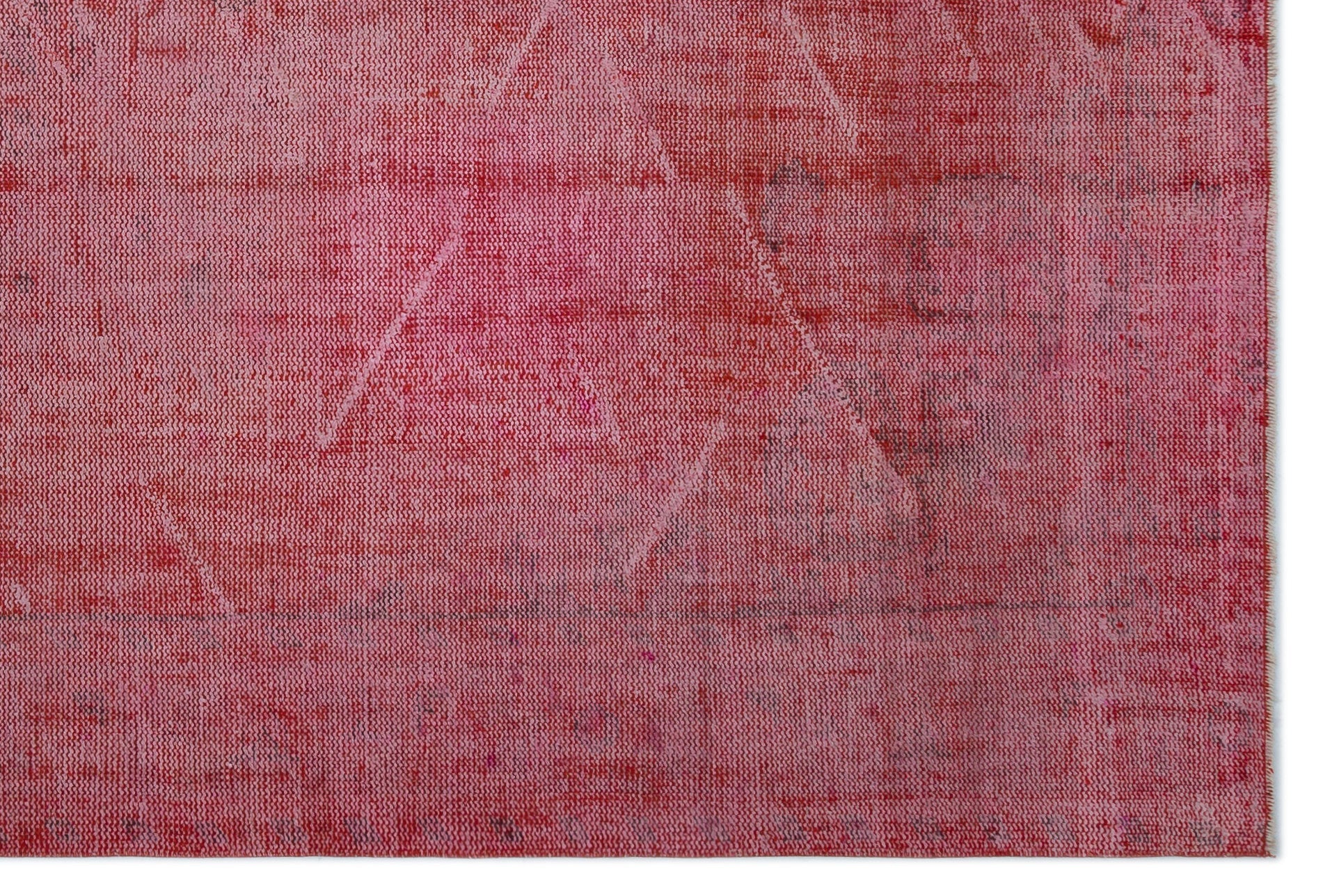 Atina Red Vintage Wool Handmade Area Rug 6'0" x 9'1"