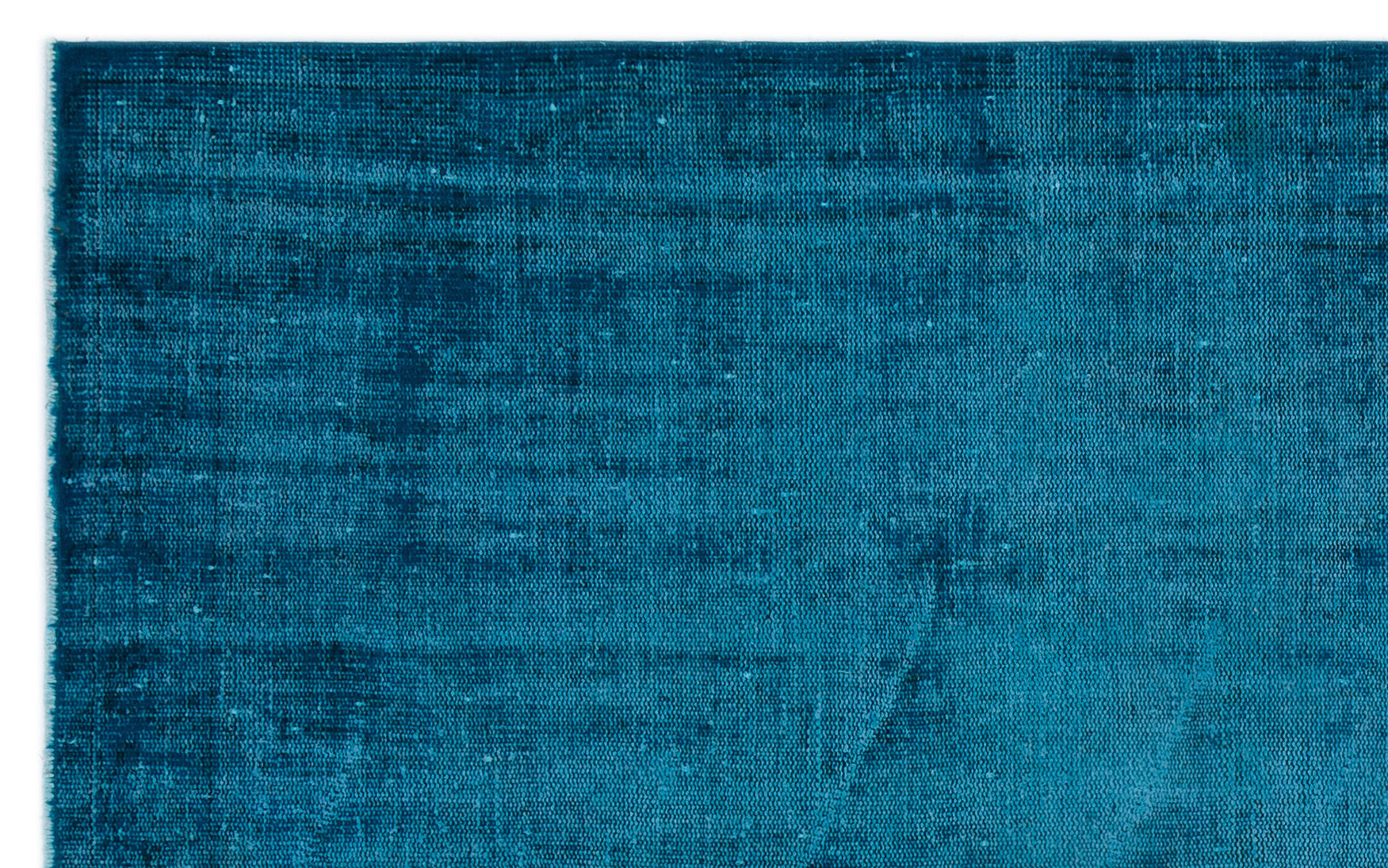 Atina Turquoise Vintage Wool Handmade Area Rug 5'2" x 8'4"