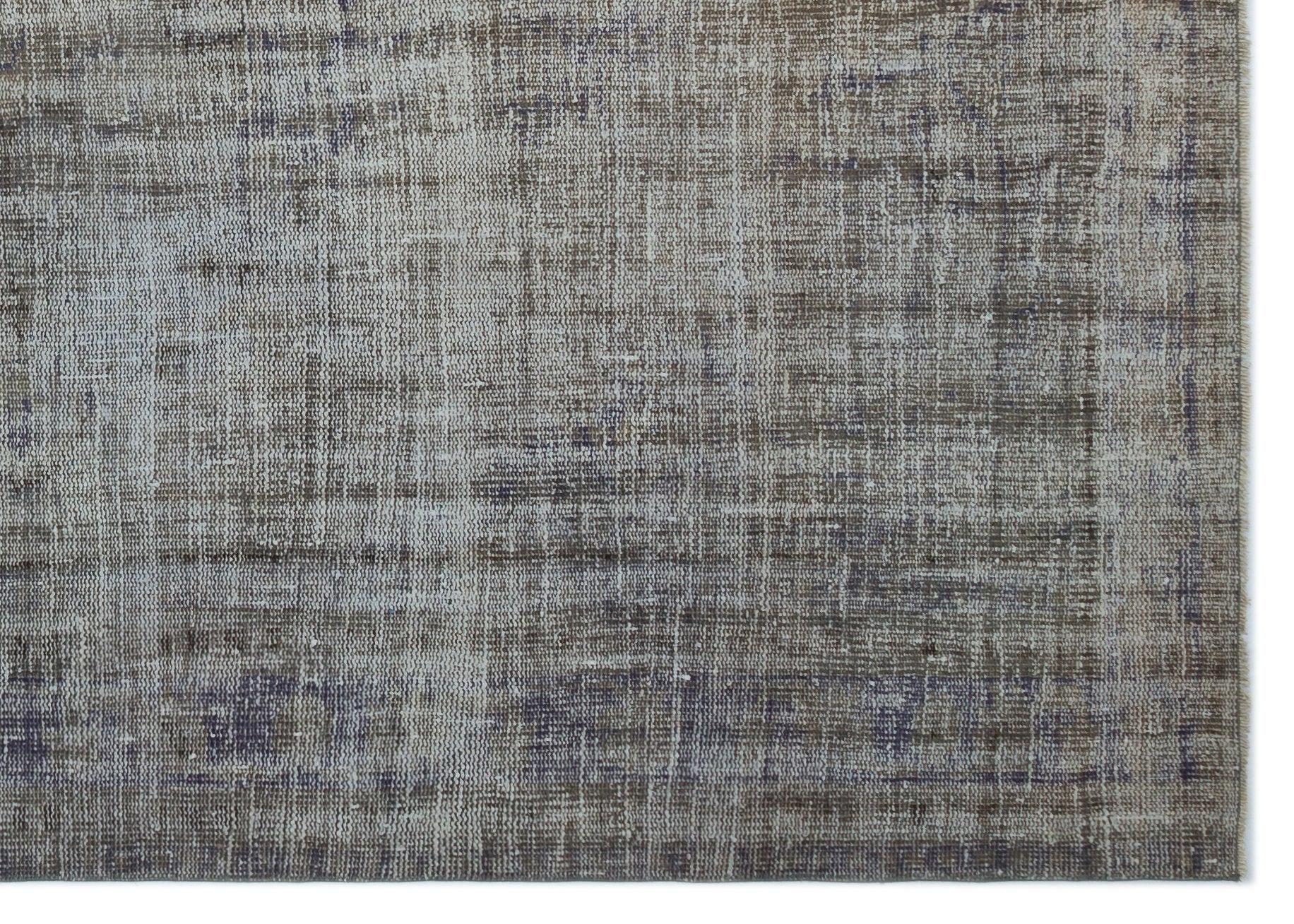 Atina Grey Vintage Wool Handmade Area Rug 5'3" x 10'3"