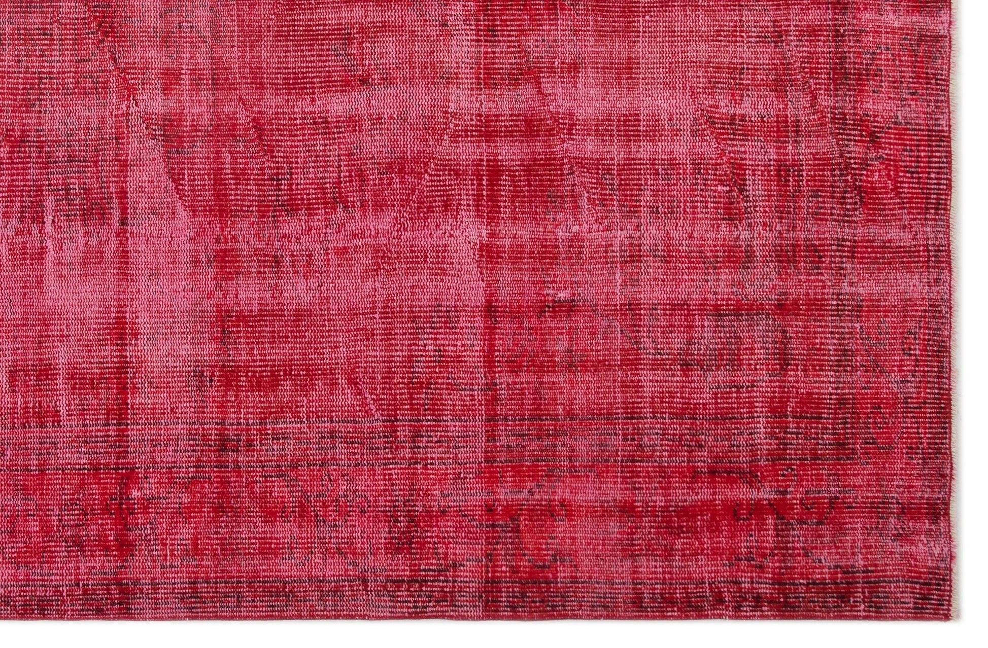 Atina Red Vintage Wool Handmade Area Rug 6'0" x 9'2"