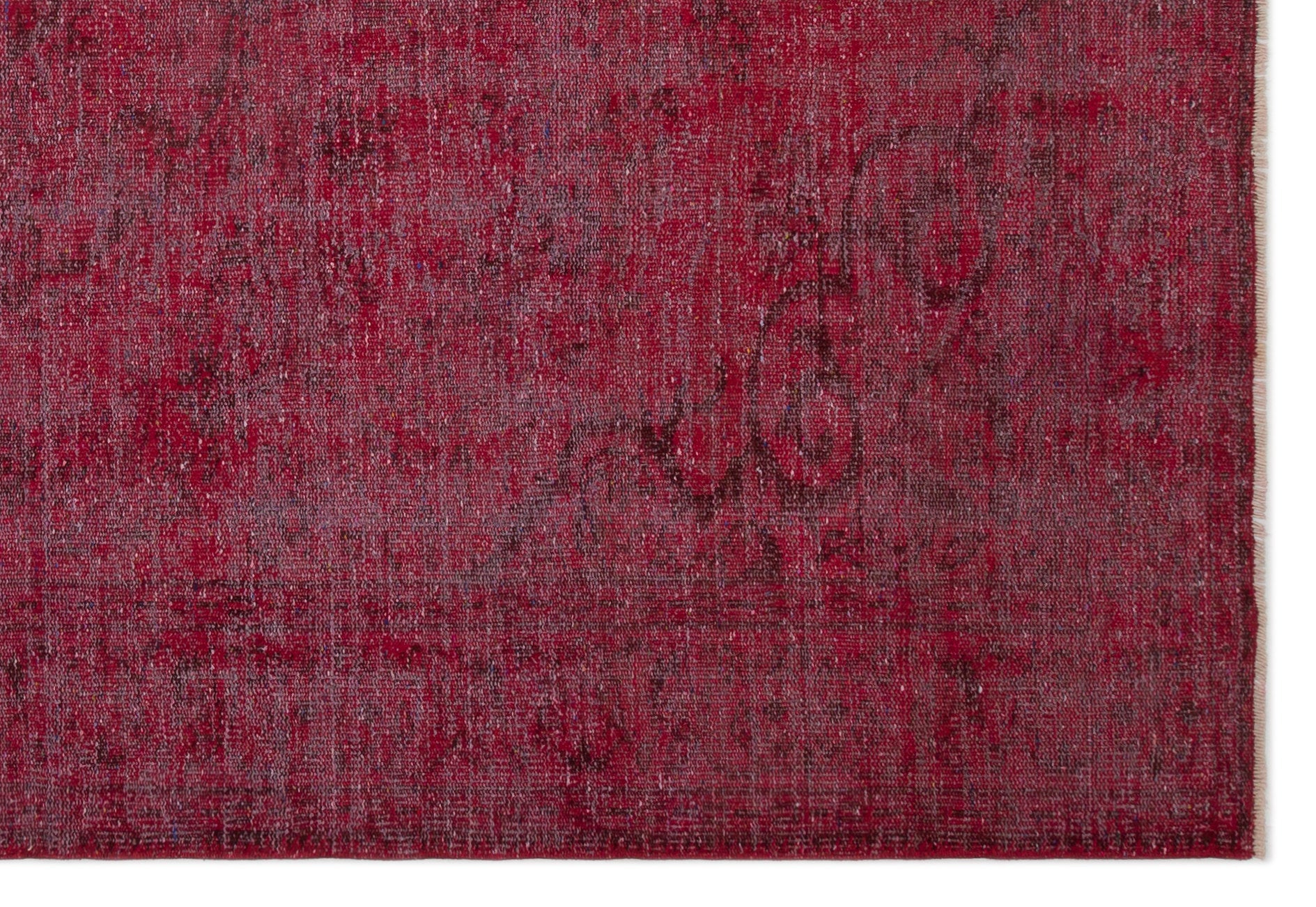 Atina Red Vintage Wool Handmade Area Rug 6'0" x 8'10"