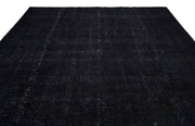 Epir Grey Vintage Wool Handmade Area Rug 9'7" x 12'6"