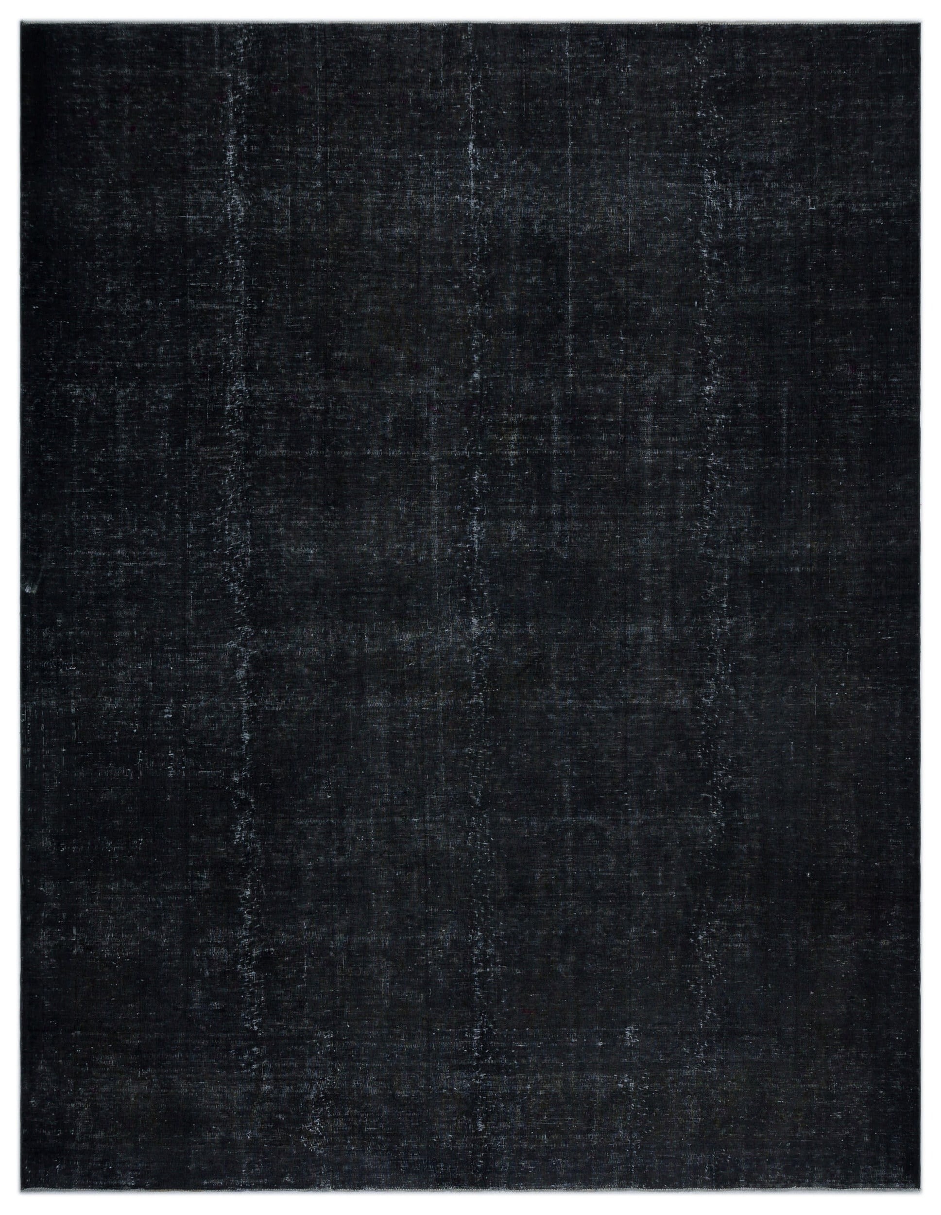 Epir Grey Vintage Wool Handmade Area Rug 9'7" x 12'6"