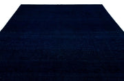 Epir Blue Vintage Wool Handmade Area Rug 8'10" x 12'6"