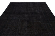 Epir Grey Vintage Wool Handmade Area Rug 7'9" x 10'9"