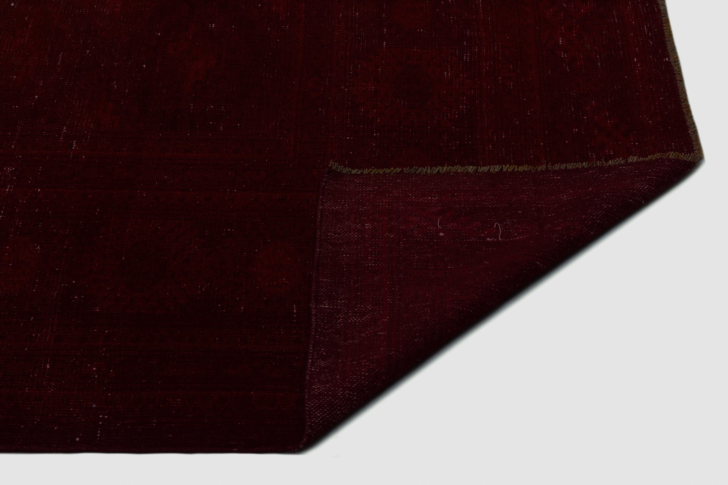 Epir Red Vintage Wool Handmade Area Rug 7'10" x 12'8"