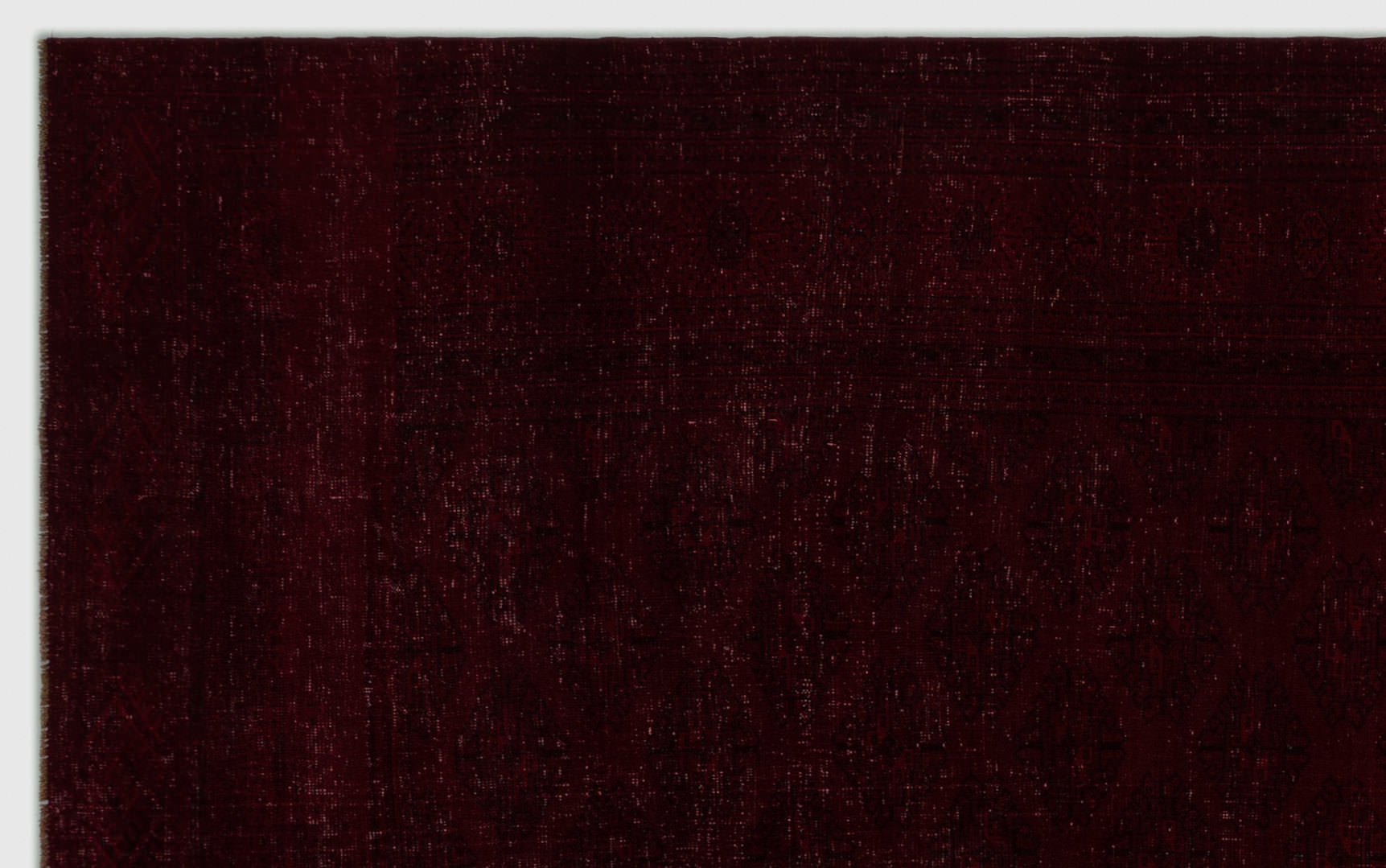Epir Red Vintage Wool Handmade Area Rug 7'10" x 12'8"