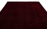 Epir Red Vintage Wool Handmade Area Rug 8'10" x 12'4"