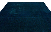 Epir Turquoise Vintage Wool Handmade Area Rug 9'0" x 12'4"