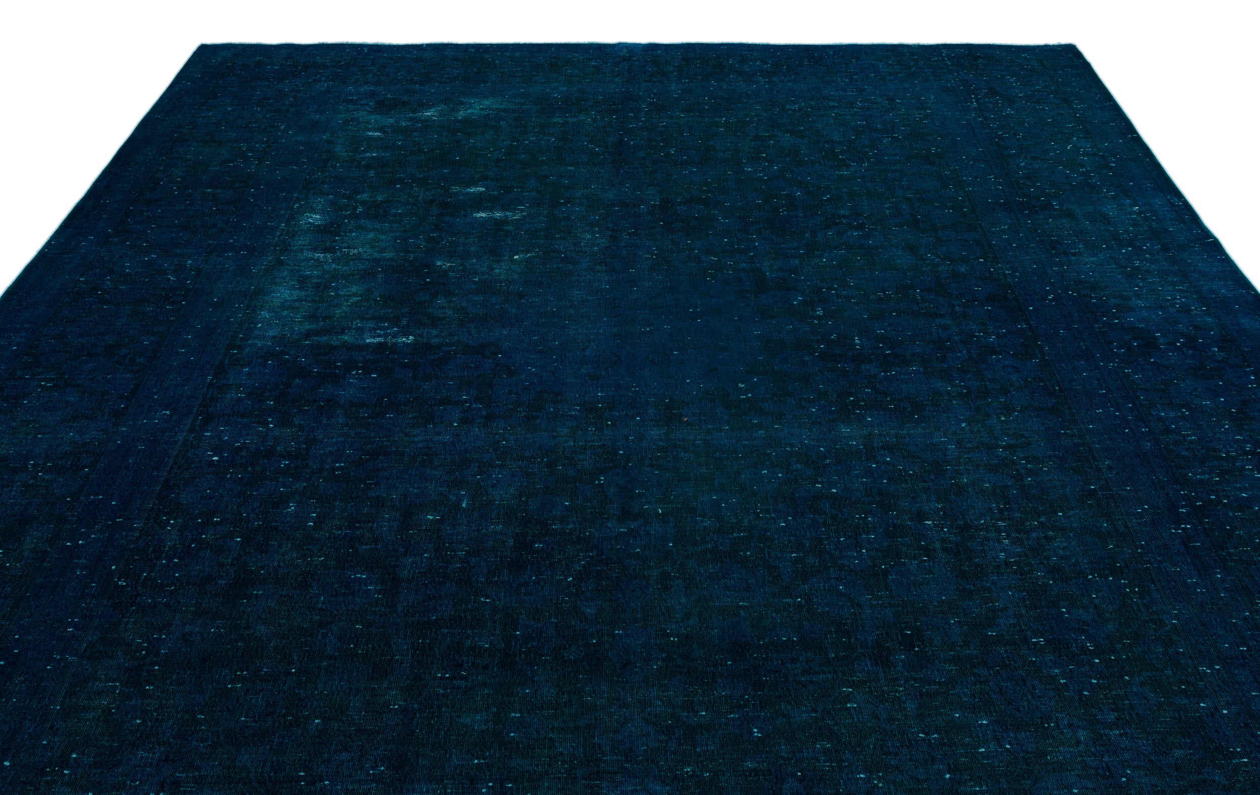 Epir Turquoise Vintage Wool Handmade Area Rug 9'0" x 12'4"