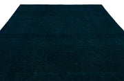 Epir Turquoise Vintage Wool Handmade Area Rug 9'4" x 14'5"
