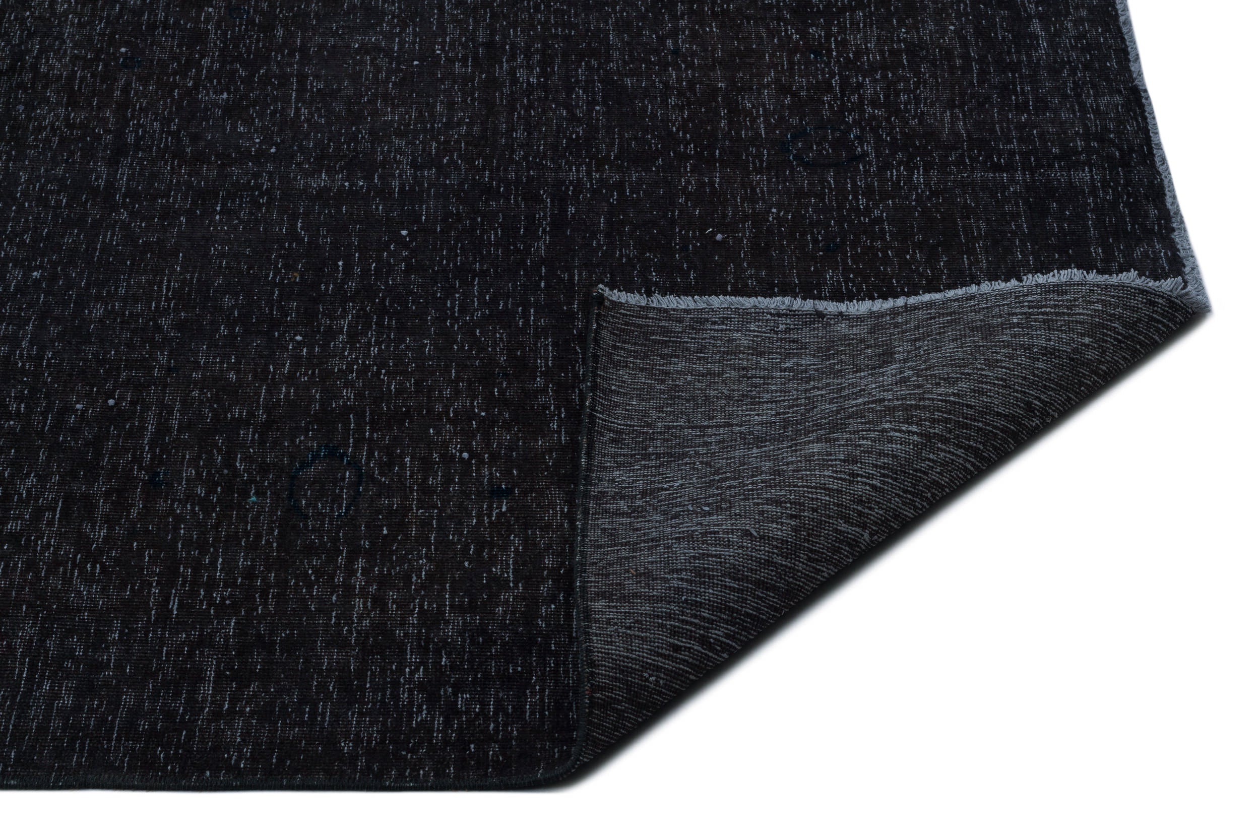 Epir Grey Vintage Wool Handmade Area Rug 9'7" x 12'10"