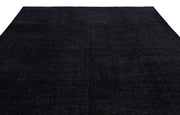 Epir Grey Vintage Wool Handmade Area Rug 9'7" x 12'10"