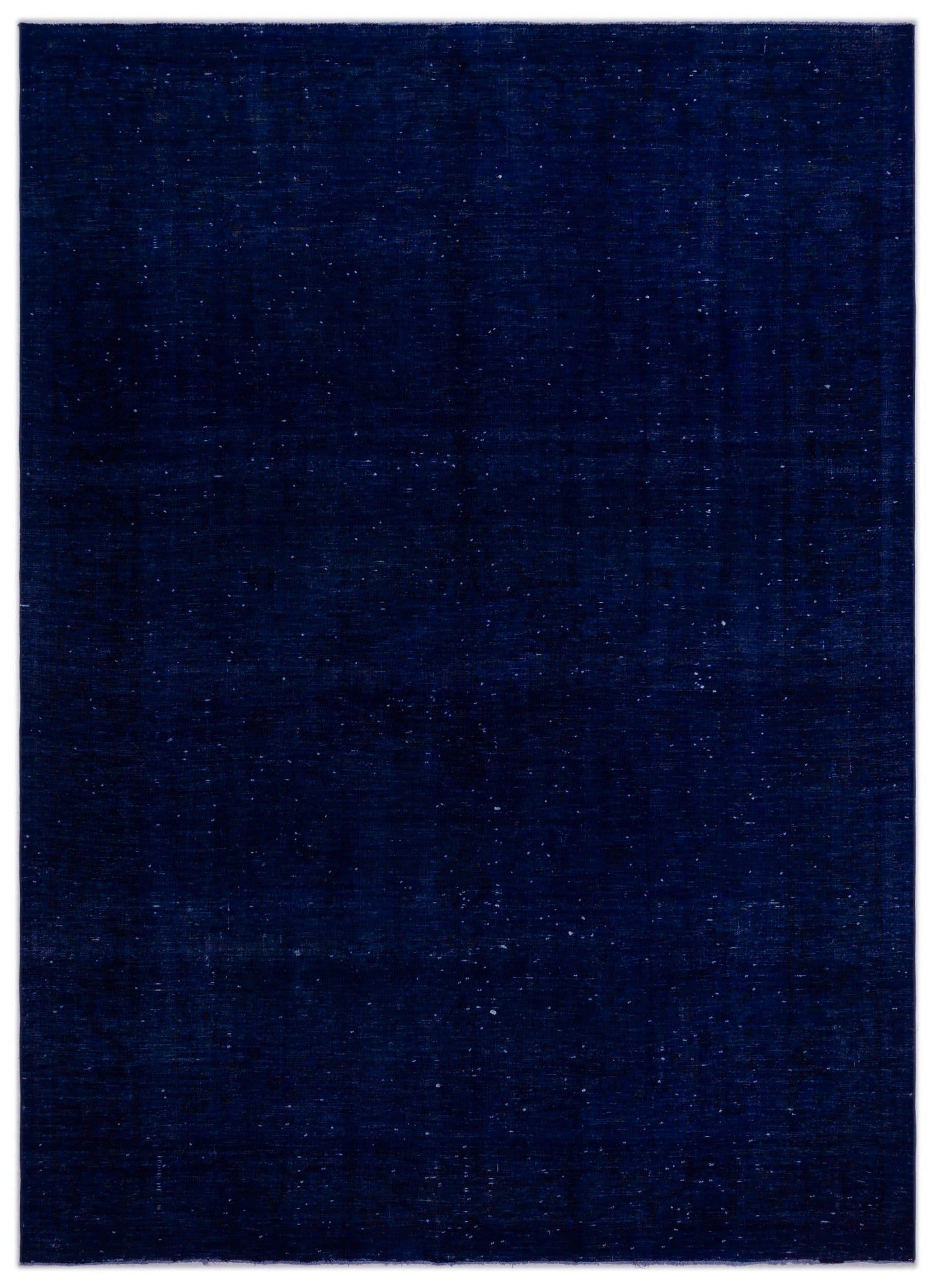 Epir Blue Vintage Wool Handmade Area Rug 7'9" x 10'9"