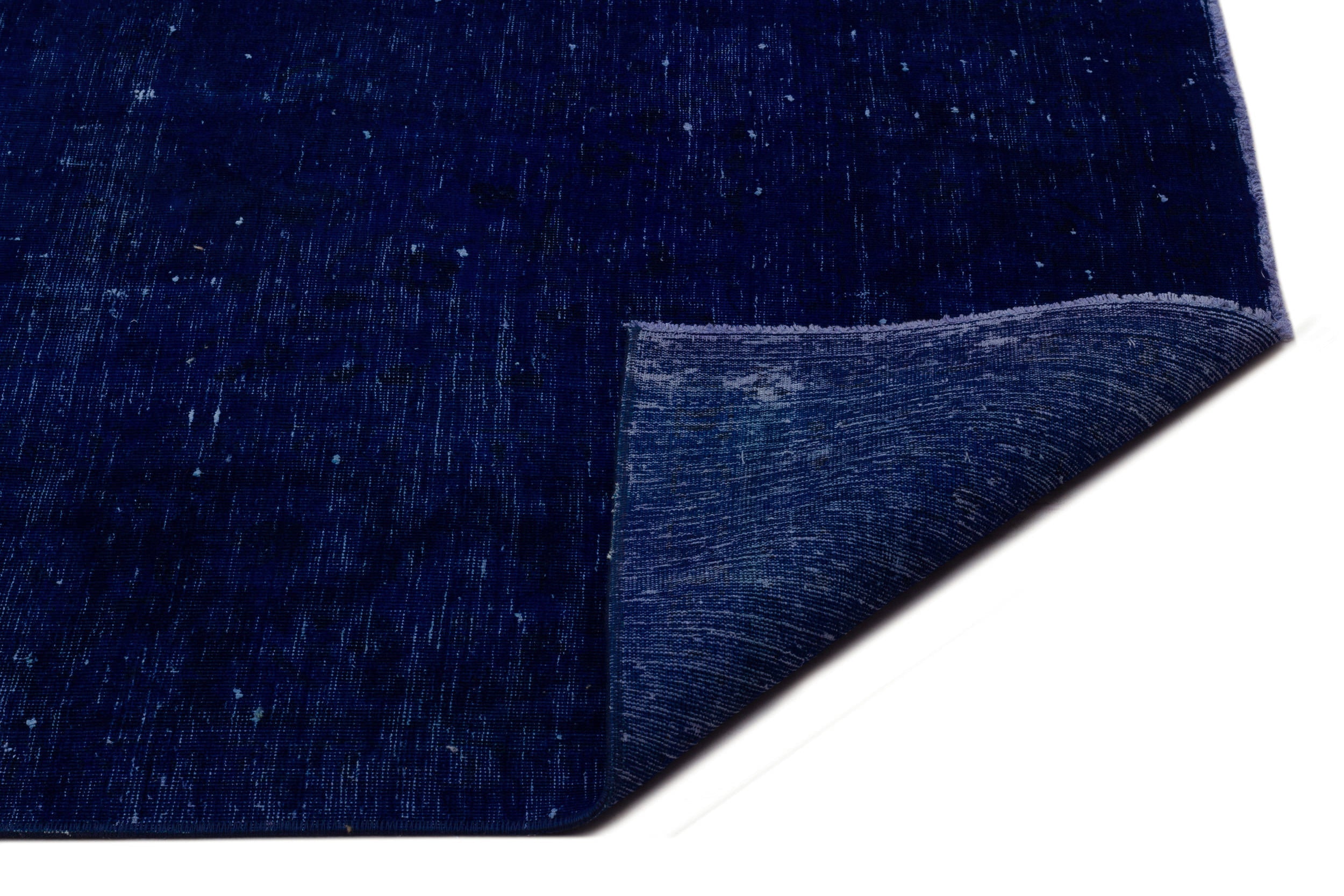 Epir Blue Vintage Wool Handmade Area Rug 7'9" x 10'9"