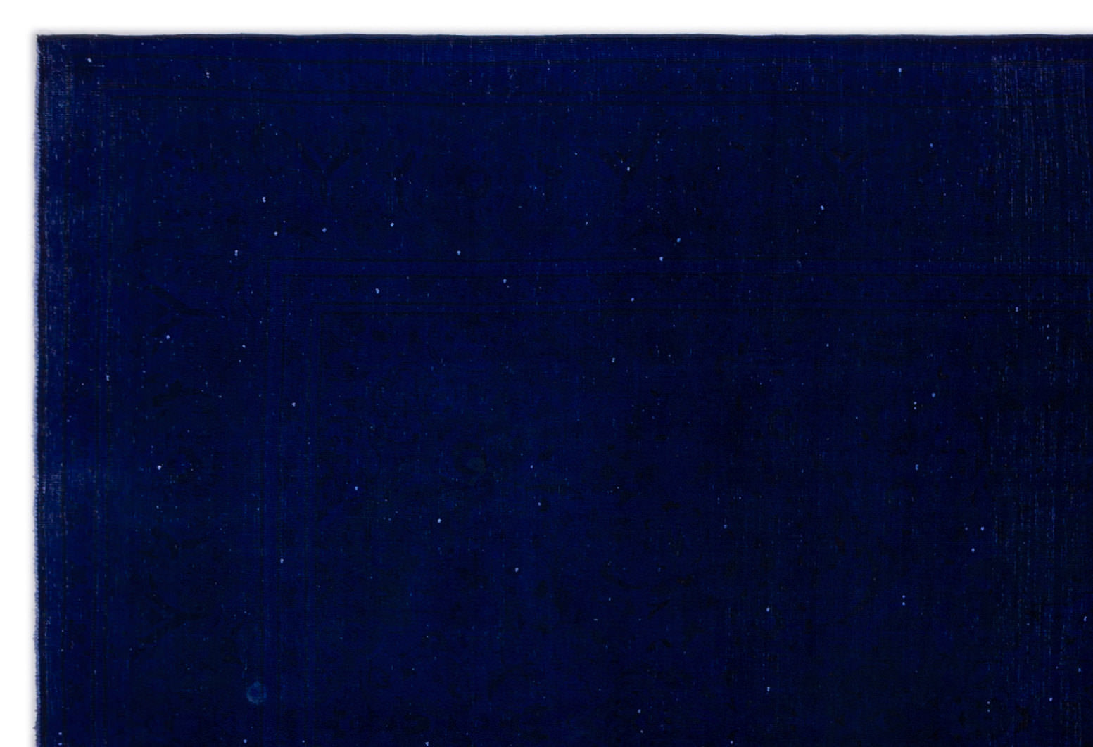 Epir Blue Vintage Wool Handmade Area Rug 7'9" x 11'2"