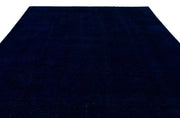 Epir Blue Vintage Wool Handmade Area Rug 9'5" x 12'6"