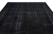 Epir Grey Vintage Wool Handmade Area Rug 9'7" x 12'7"