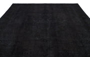Epir Grey Vintage Wool Handmade Area Rug 9'6" x 12'4"