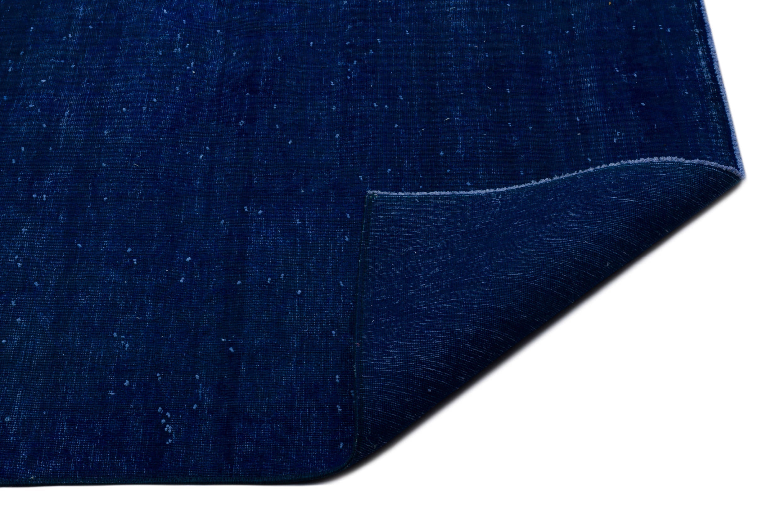 Epir Blue Vintage Wool Handmade Area Rug 9'7" x 13'0"