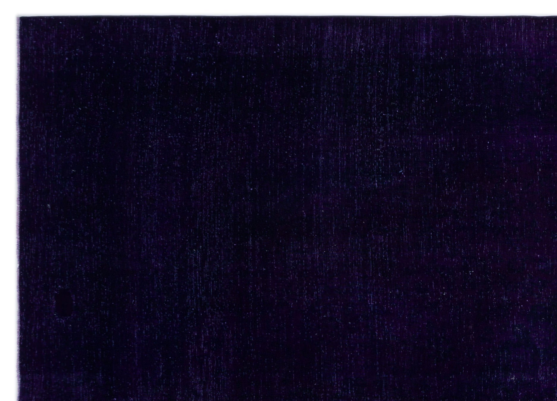 Epir Purple Vintage Wool Handmade Area Rug 9'9" x 13'7"