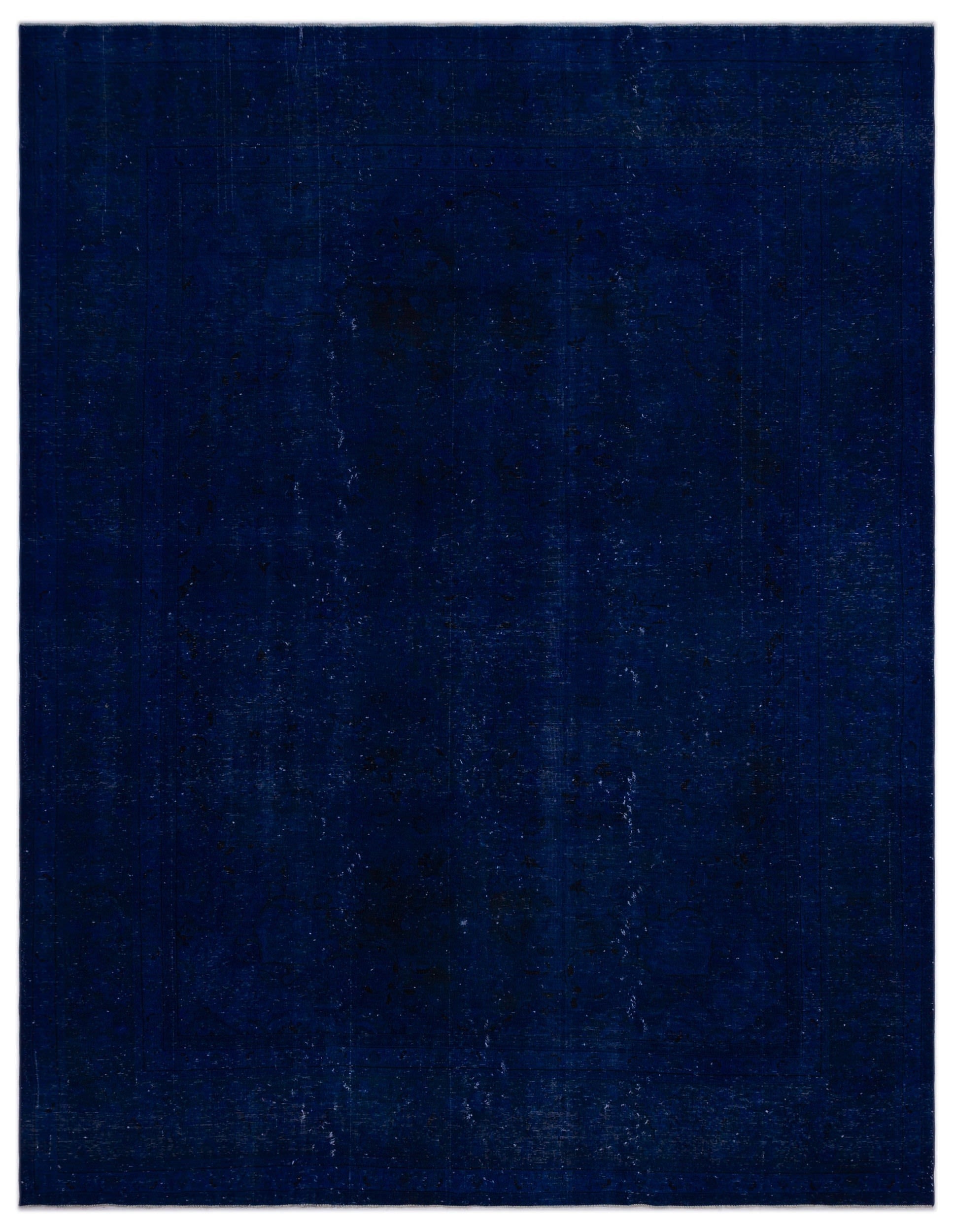 Epir Blue Vintage Wool Handmade Area Rug 9'7" x 12'1"