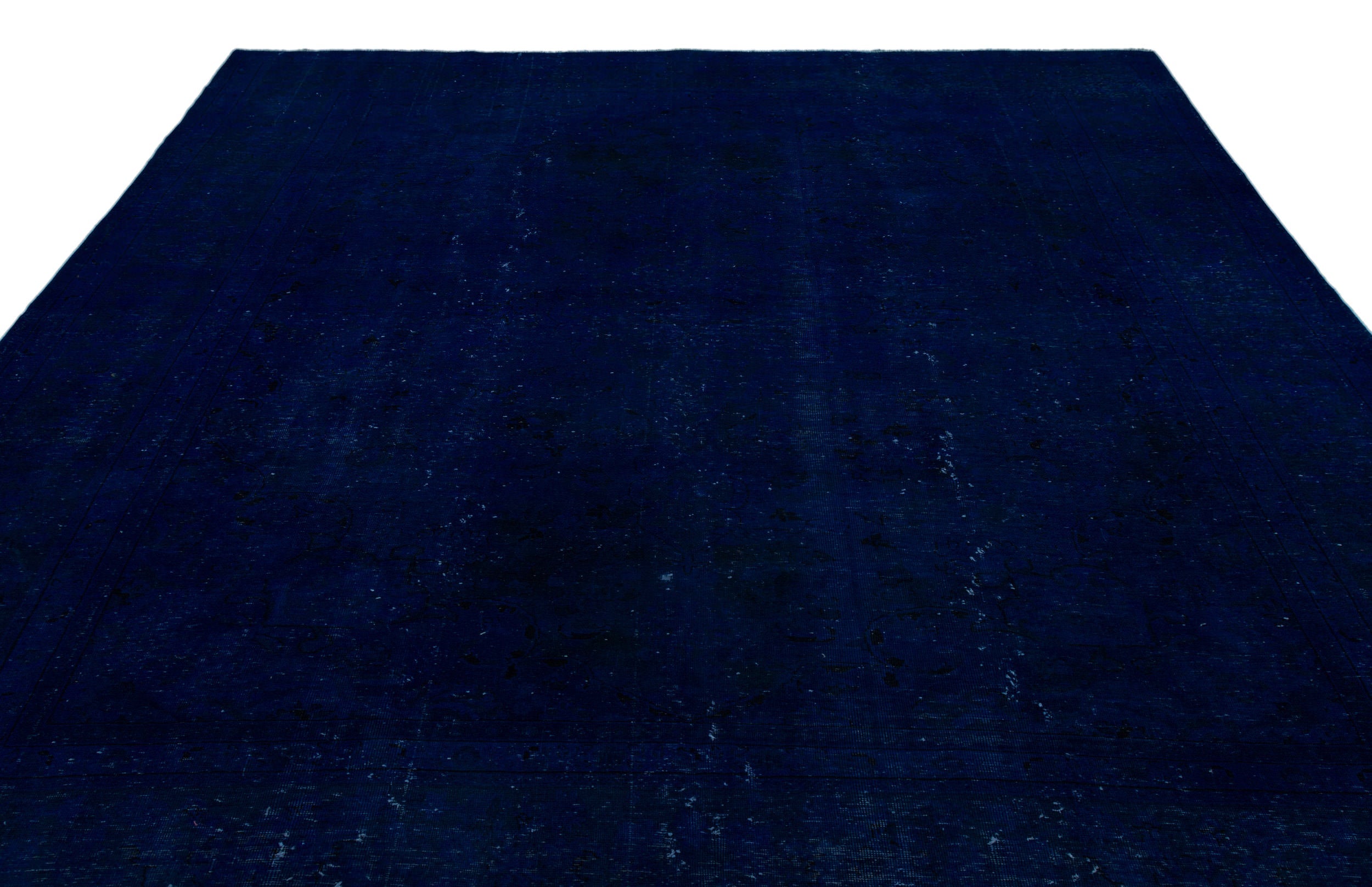 Epir Blue Vintage Wool Handmade Area Rug 9'7" x 12'1"