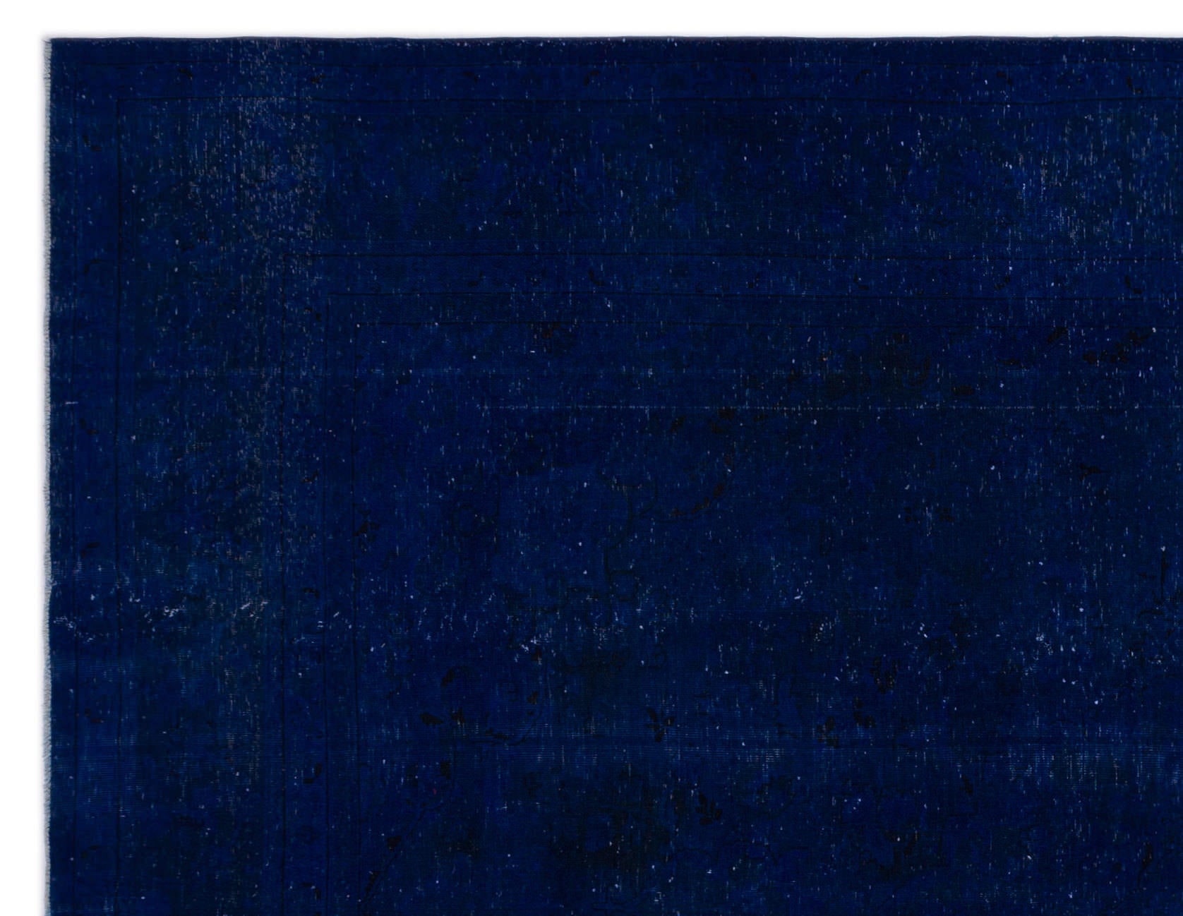 Epir Blue Vintage Wool Handmade Area Rug 9'7" x 12'1"