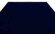Epir Blue Vintage Wool Handmade Area Rug 9'2" x 12'8"