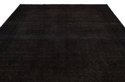 Epir Grey Vintage Wool Handmade Area Rug 9'7" x 12'4"