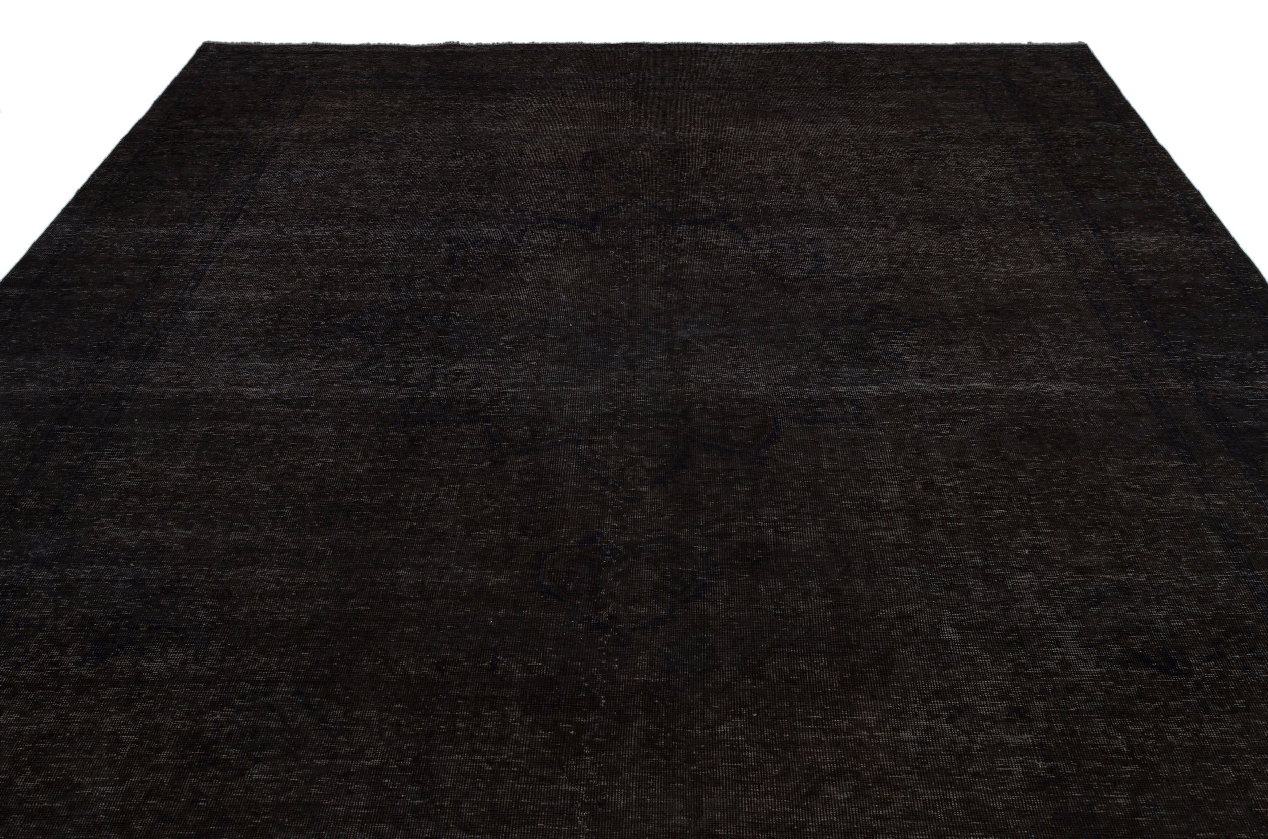 Epir Grey Vintage Wool Handmade Area Rug 9'7" x 12'4"