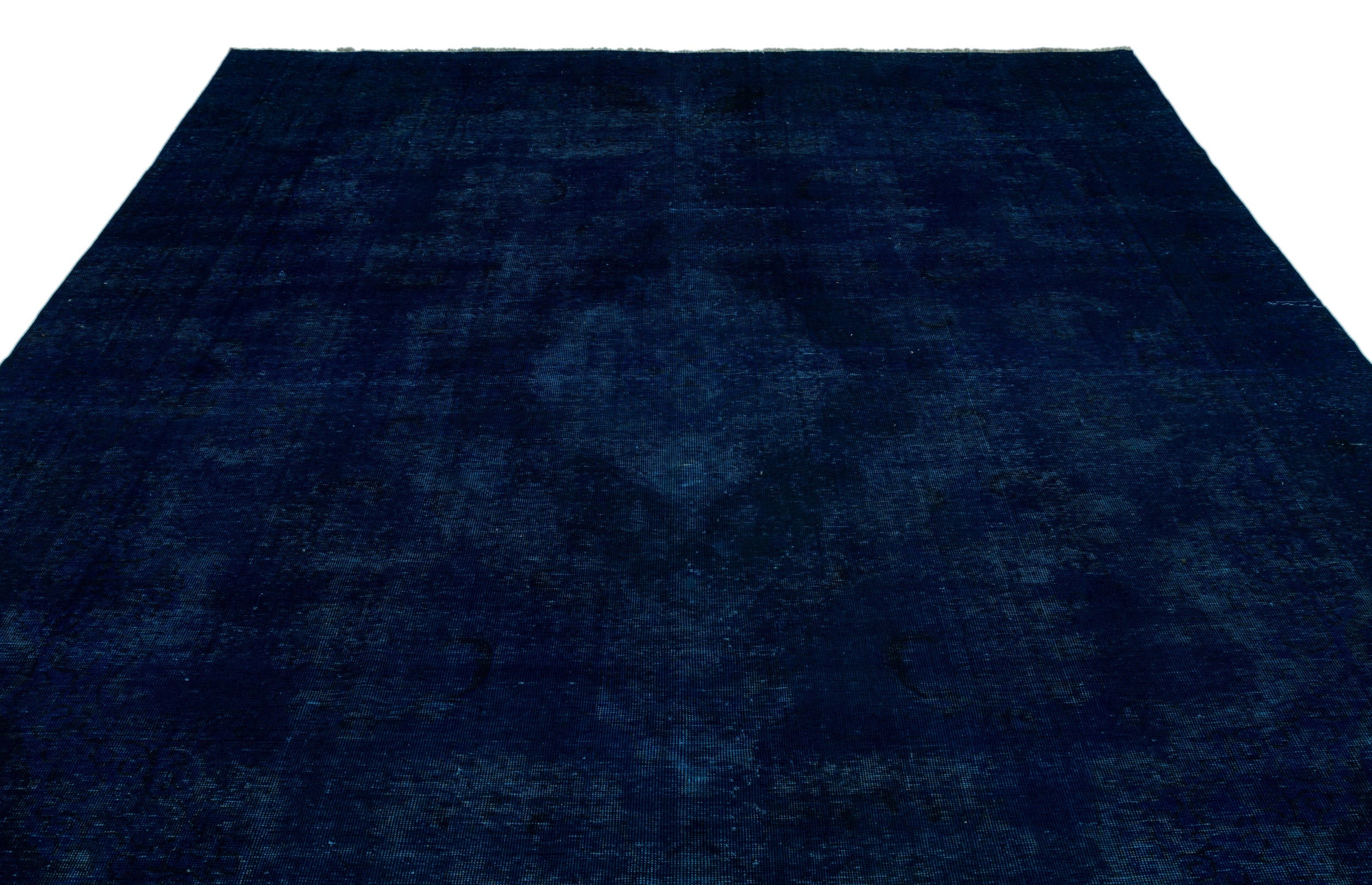 Epir Blue Vintage Wool Handmade Area Rug 8'10" x 12'7"