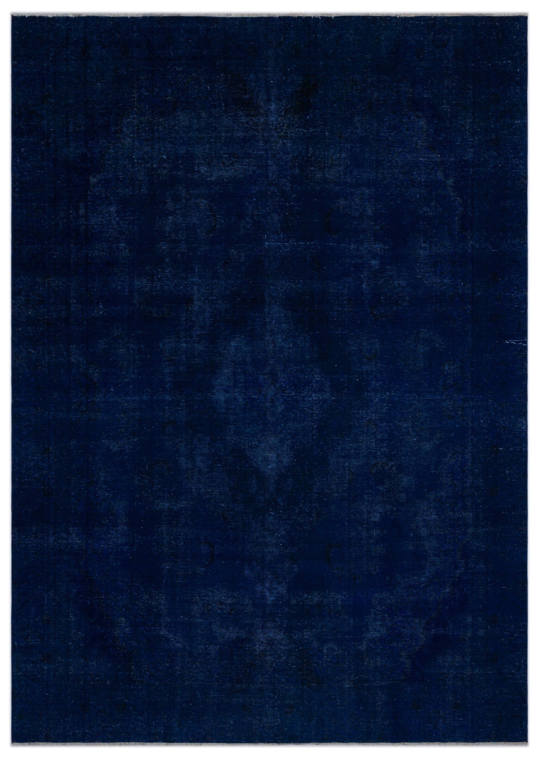 Epir Blue Vintage Wool Handmade Area Rug 8'10" x 12'7"