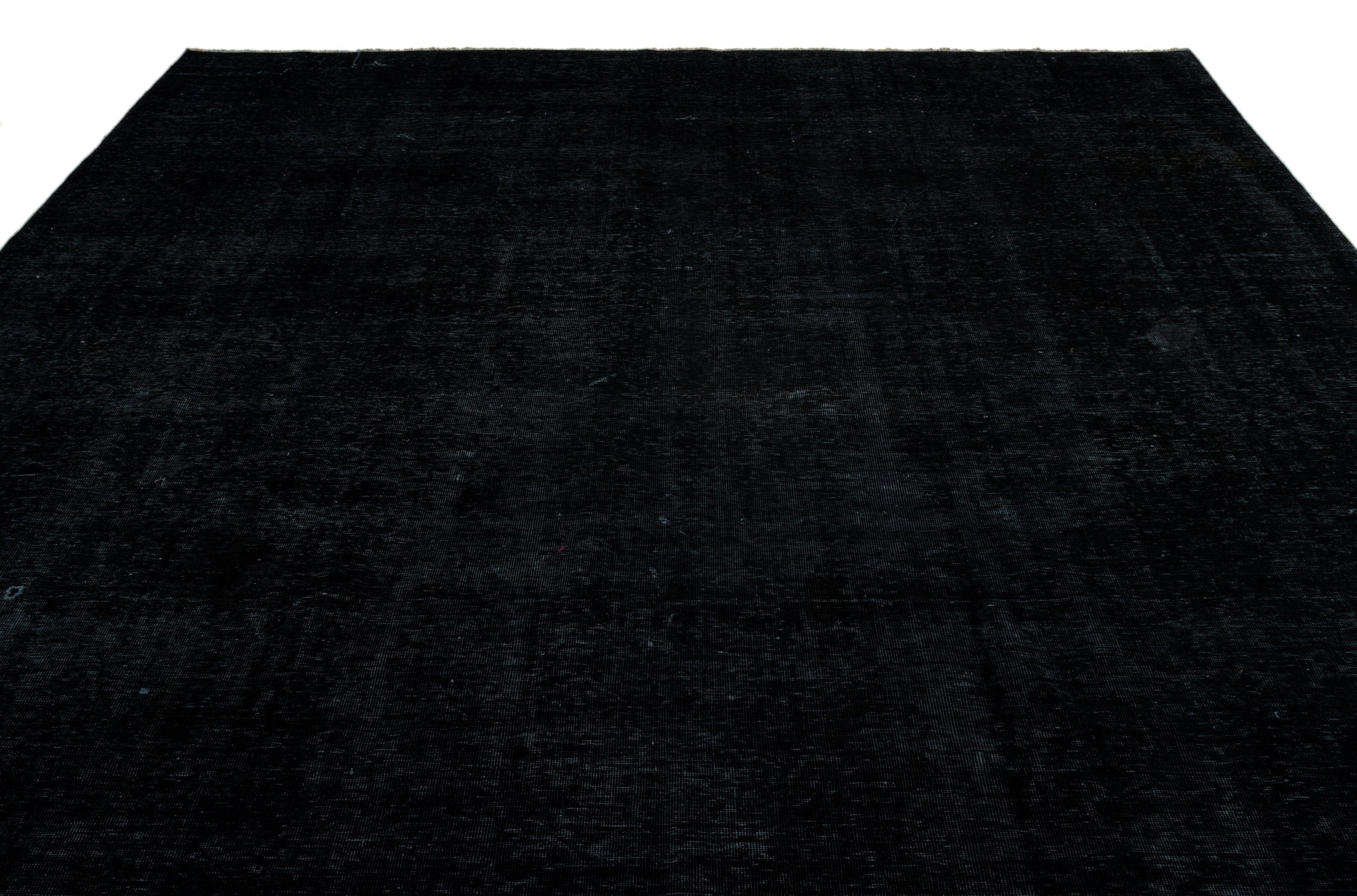 Epir Black Vintage Wool Handmade Area Rug 10'1" x 13'5"