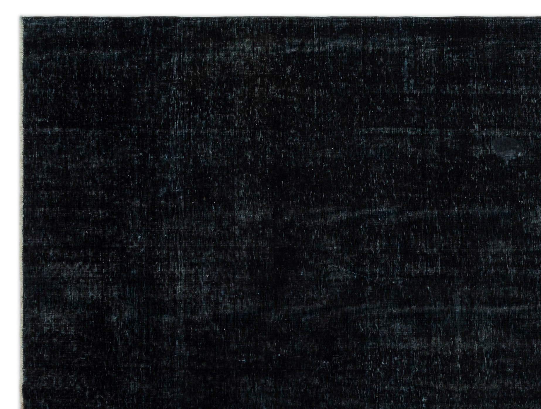 Epir Black Vintage Wool Handmade Area Rug 10'1" x 13'5"