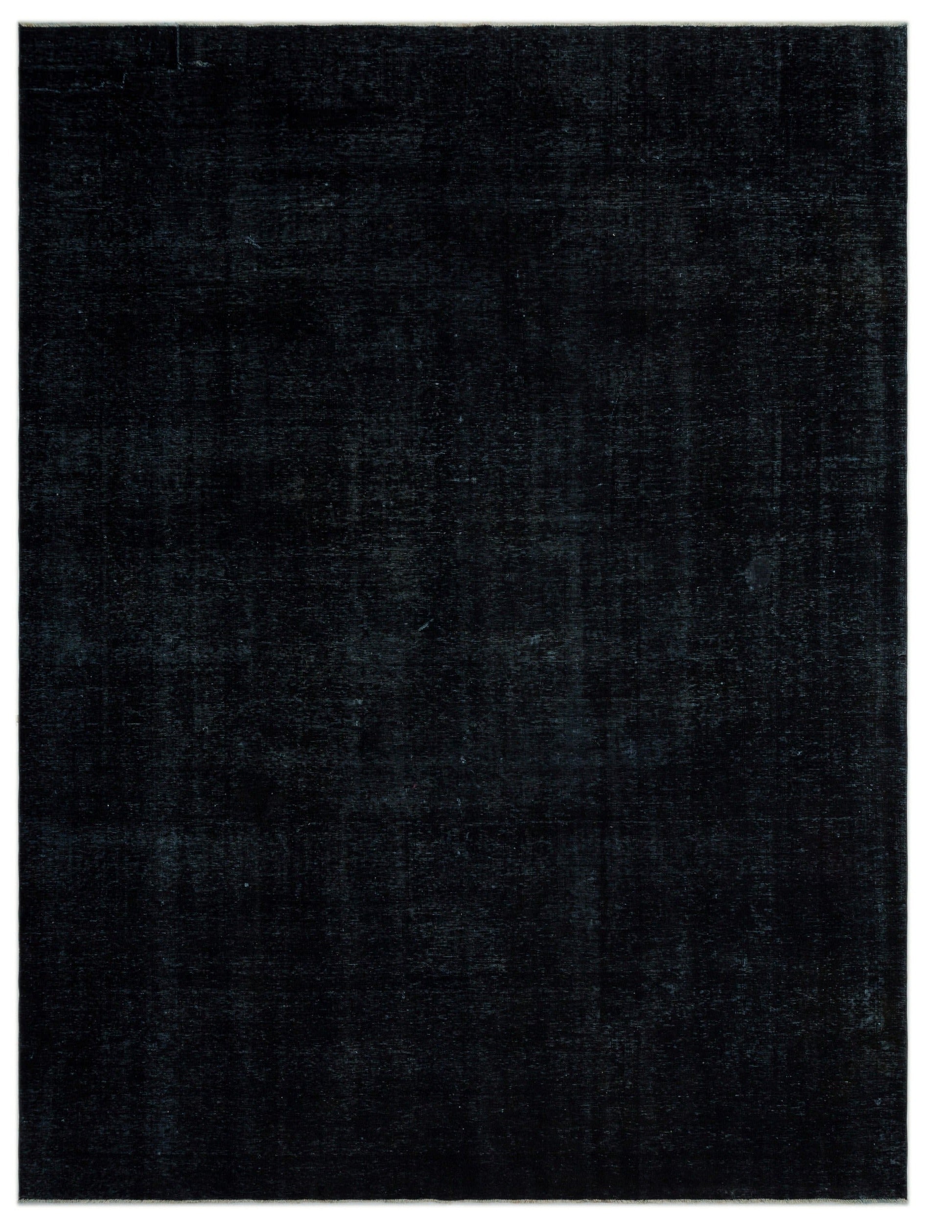Epir Black Vintage Wool Handmade Area Rug 10'1" x 13'5"