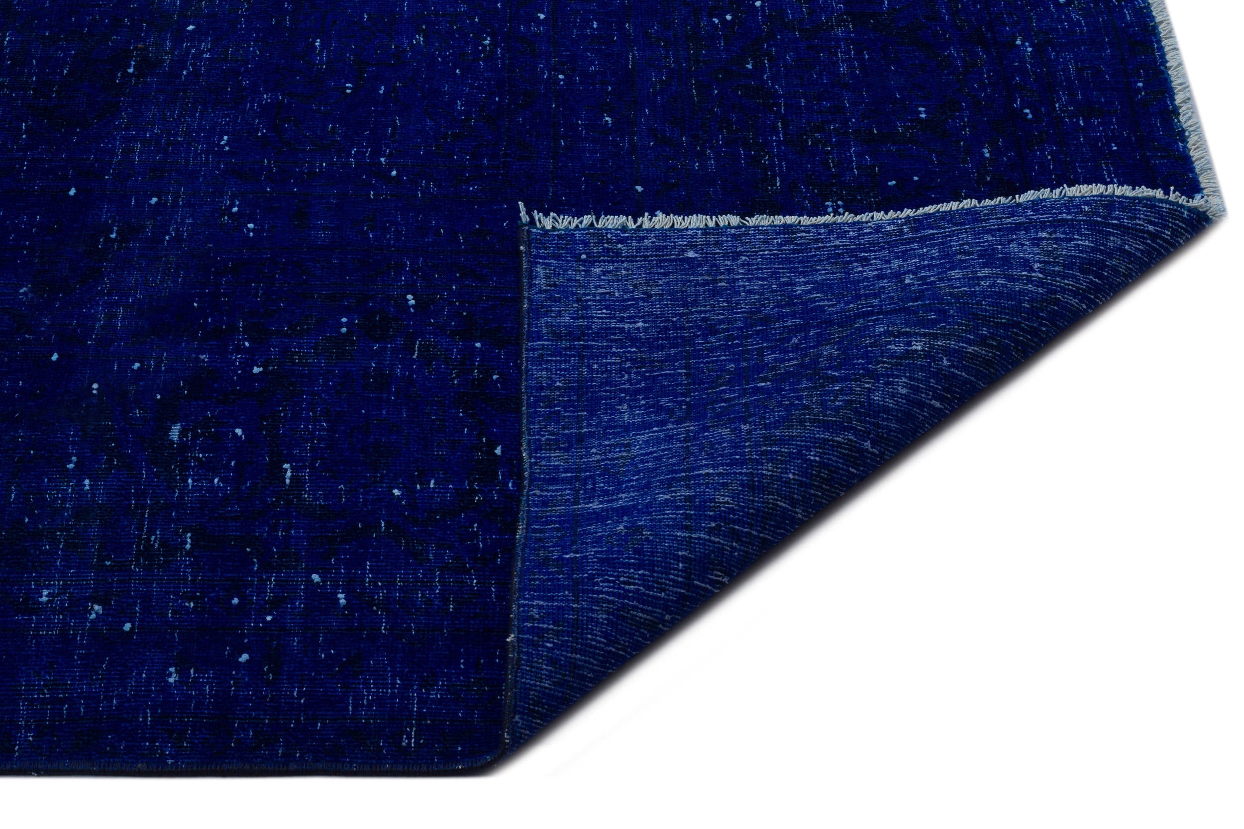 Epir Blue Vintage Wool Handmade Area Rug 9'1" x 13'4"