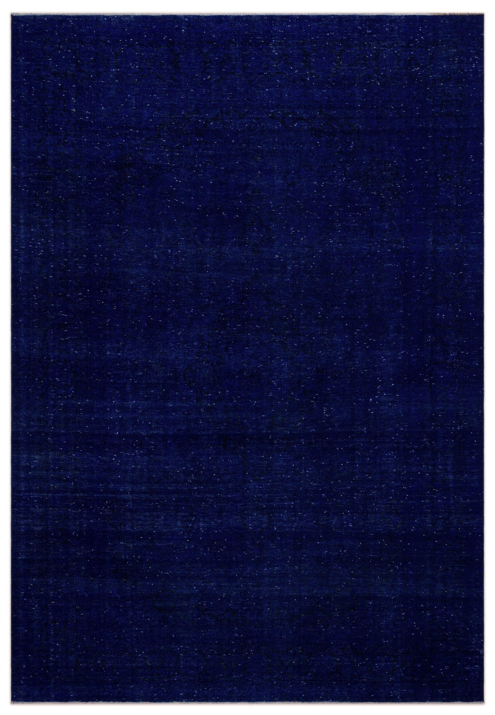 Epir Blue Vintage Wool Handmade Area Rug 9'1" x 13'4"