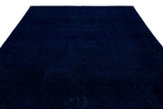 Epir Blue Vintage Wool Handmade Area Rug 8'9" x 12'10"