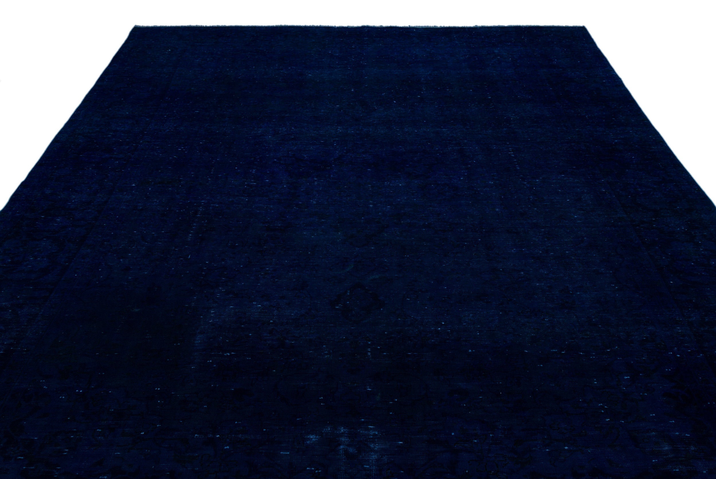 Epir Blue Vintage Wool Handmade Area Rug 8'9" x 12'10"