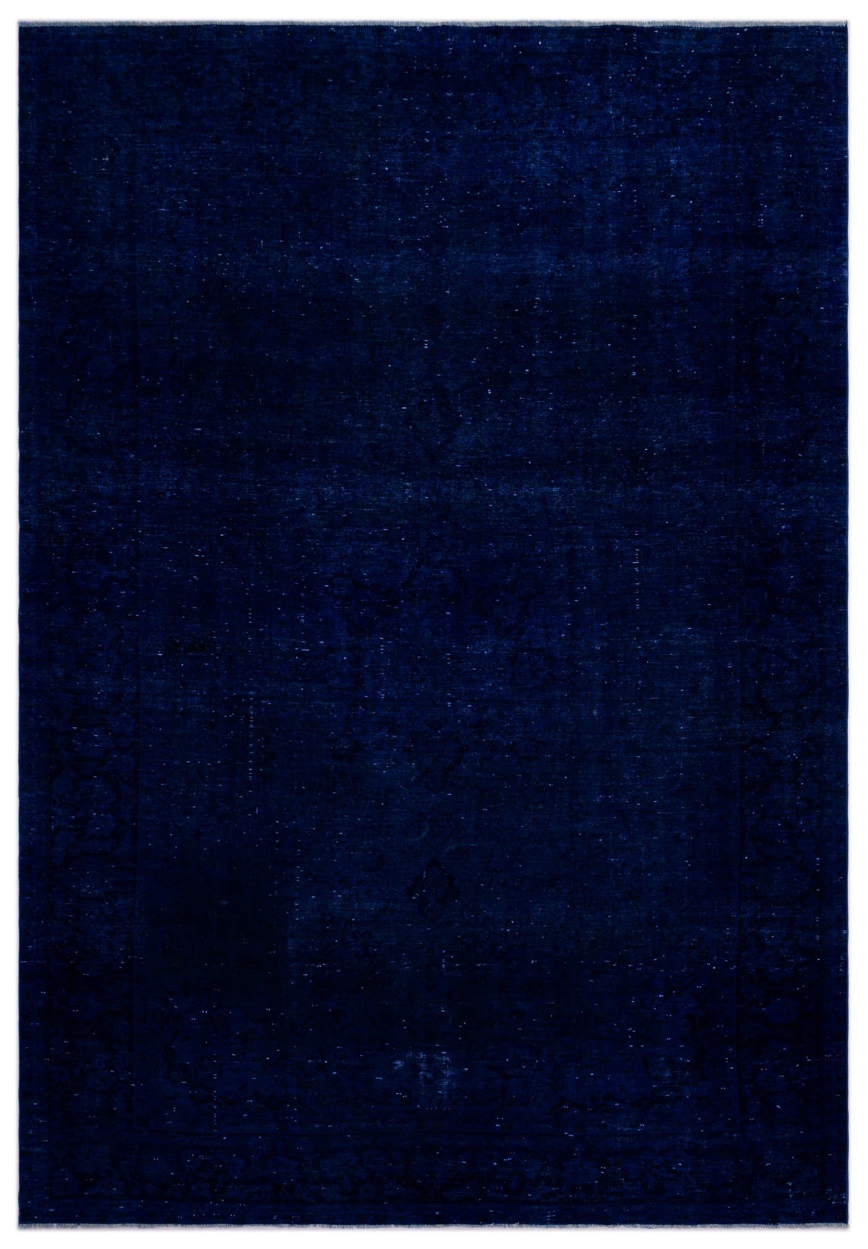 Epir Blue Vintage Wool Handmade Area Rug 8'9" x 12'10"