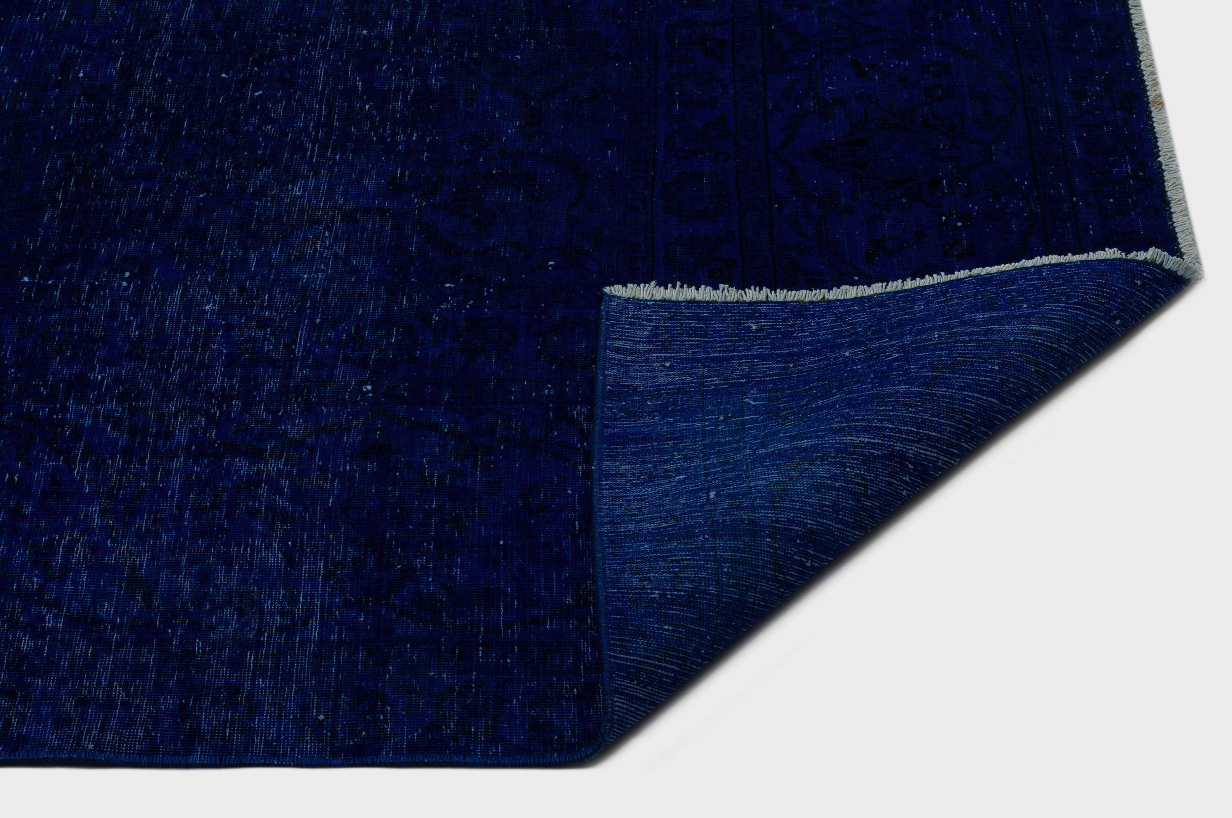 Epir Blue Vintage Wool Handmade Area Rug 9'3" x 12'2"