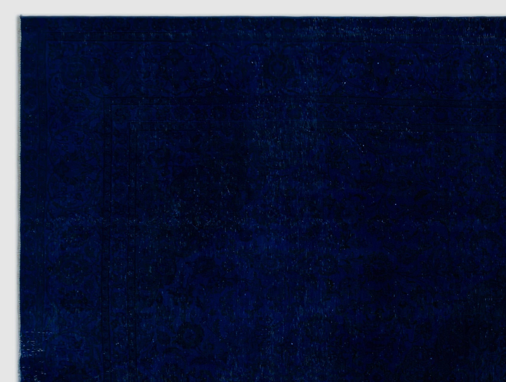 Epir Blue Vintage Wool Handmade Area Rug 9'3" x 12'2"