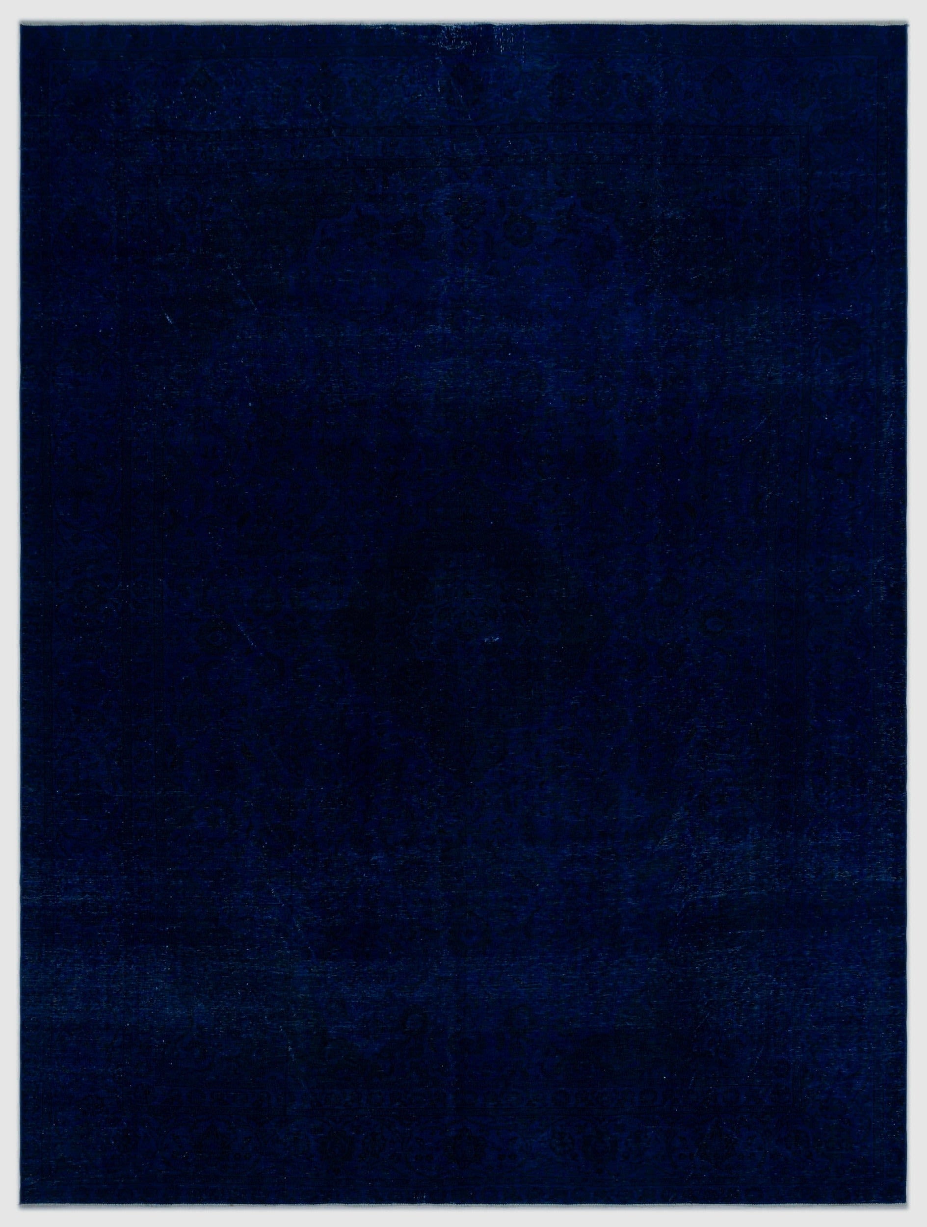 Epir Blue Vintage Wool Handmade Area Rug 9'3" x 12'2"