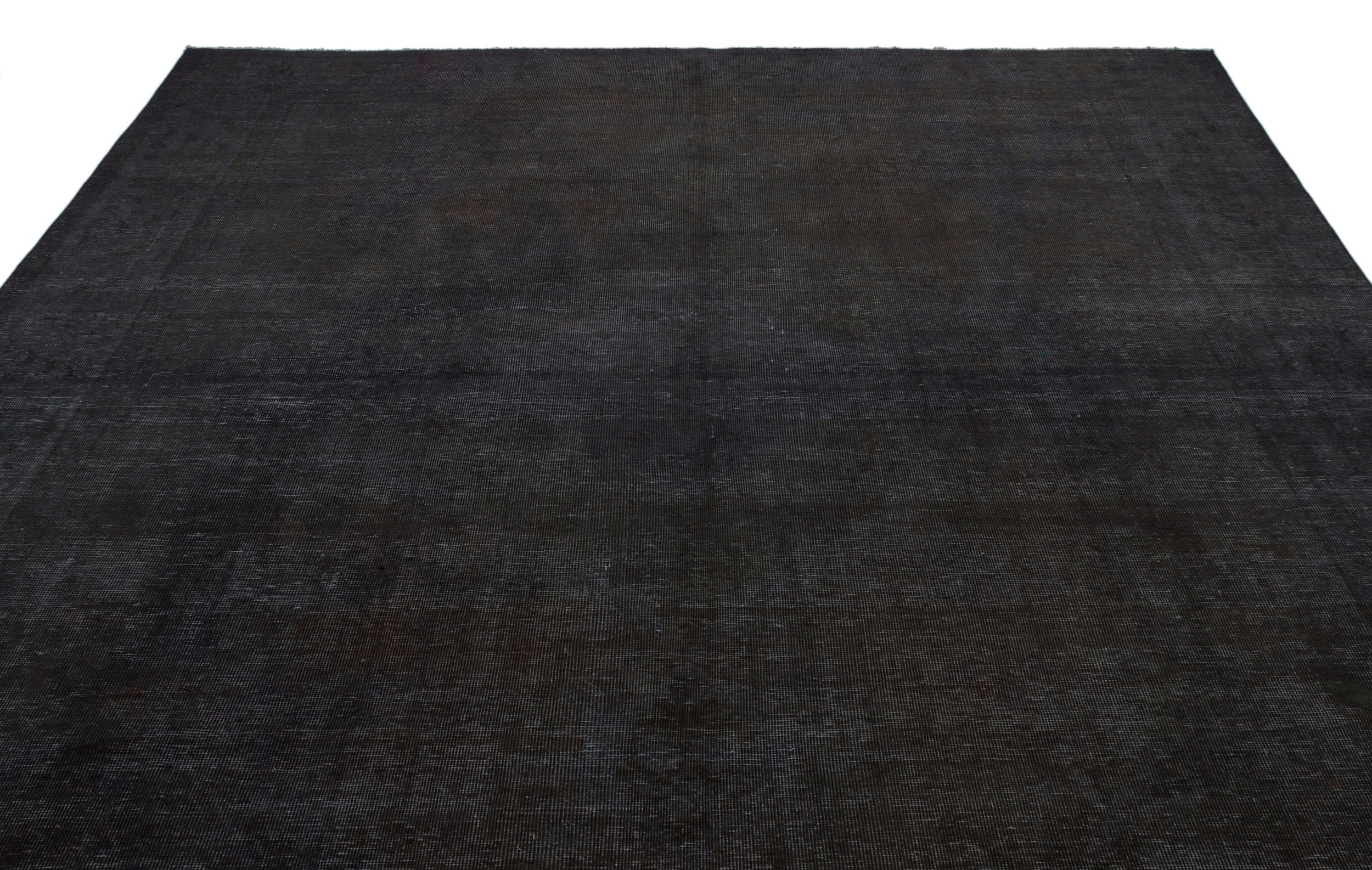Epir Grey Vintage Wool Handmade Area Rug 9'11" x 12'4"