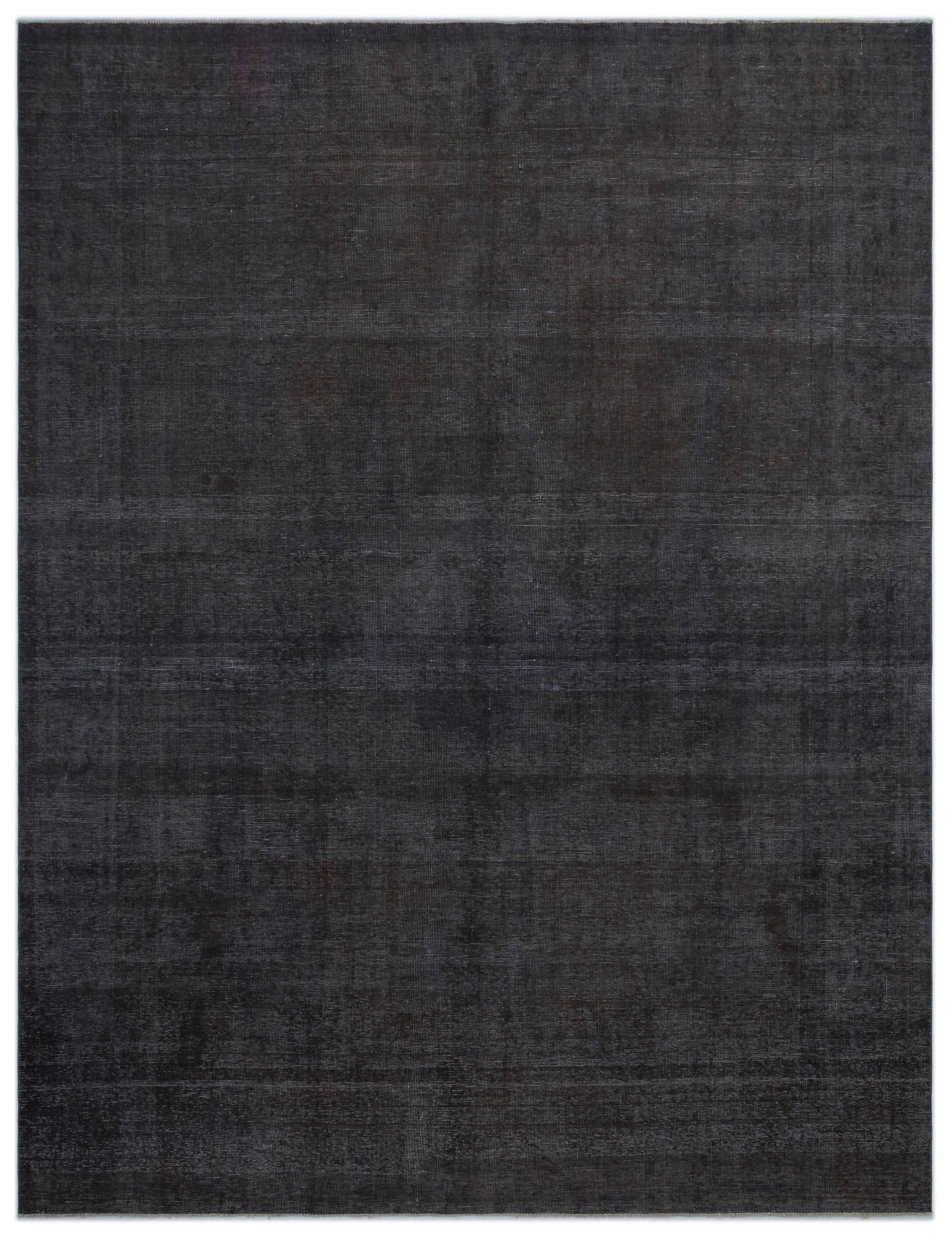 Epir Grey Vintage Wool Handmade Area Rug 9'11" x 12'4"
