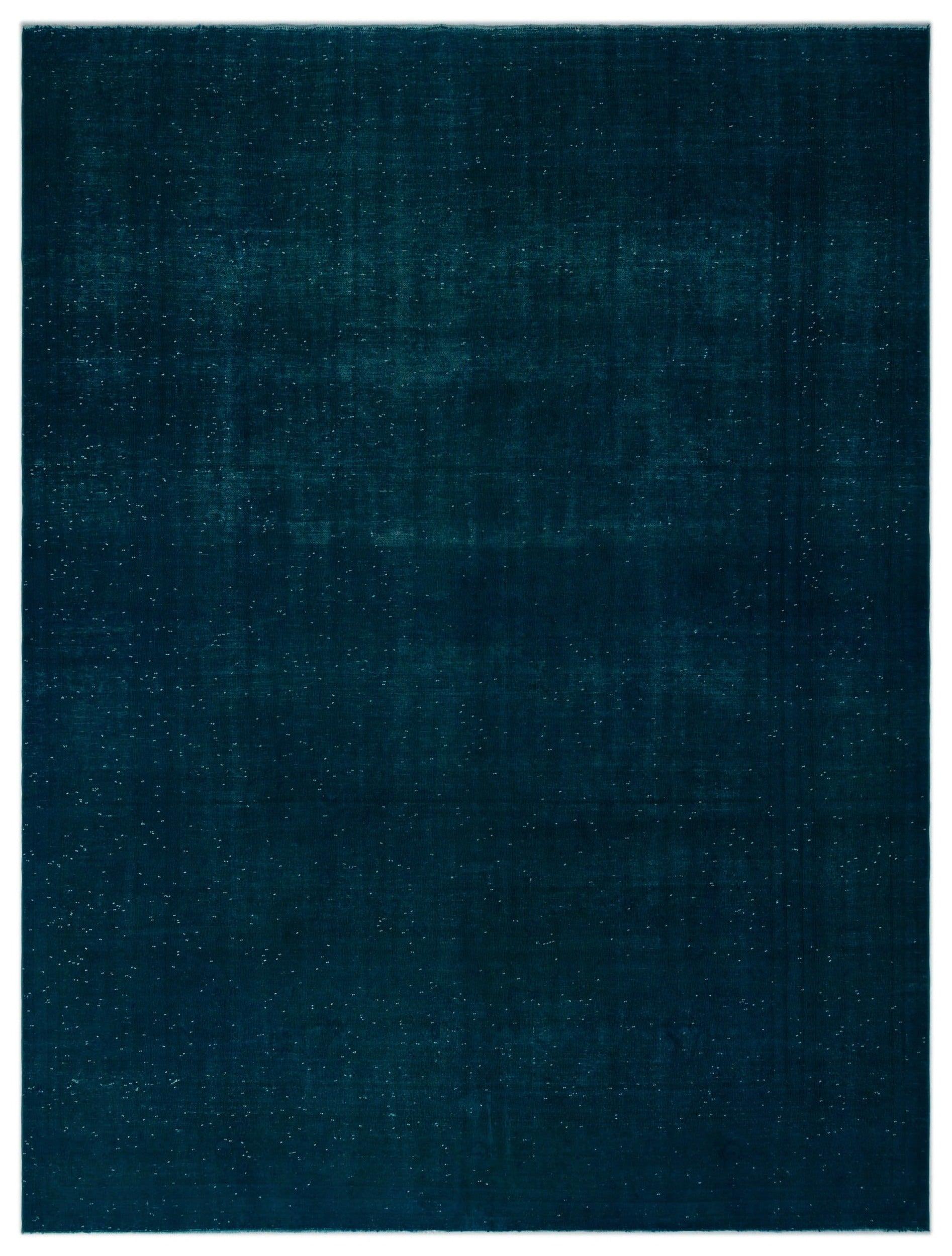 Epir Turquoise Vintage Wool Handmade Area Rug 9'9" x 13'0"
