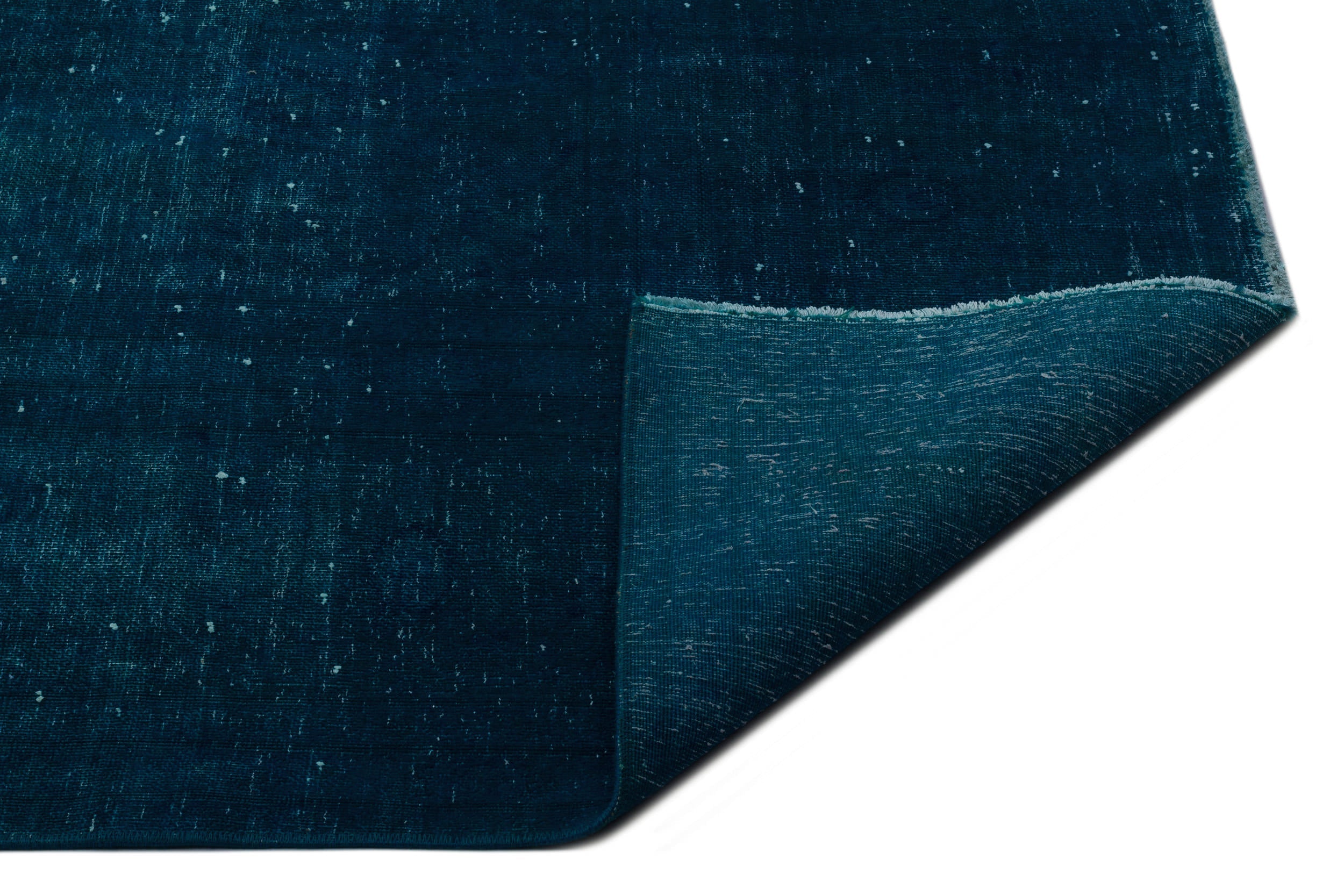 Epir Turquoise Vintage Wool Handmade Area Rug 9'9" x 13'0"