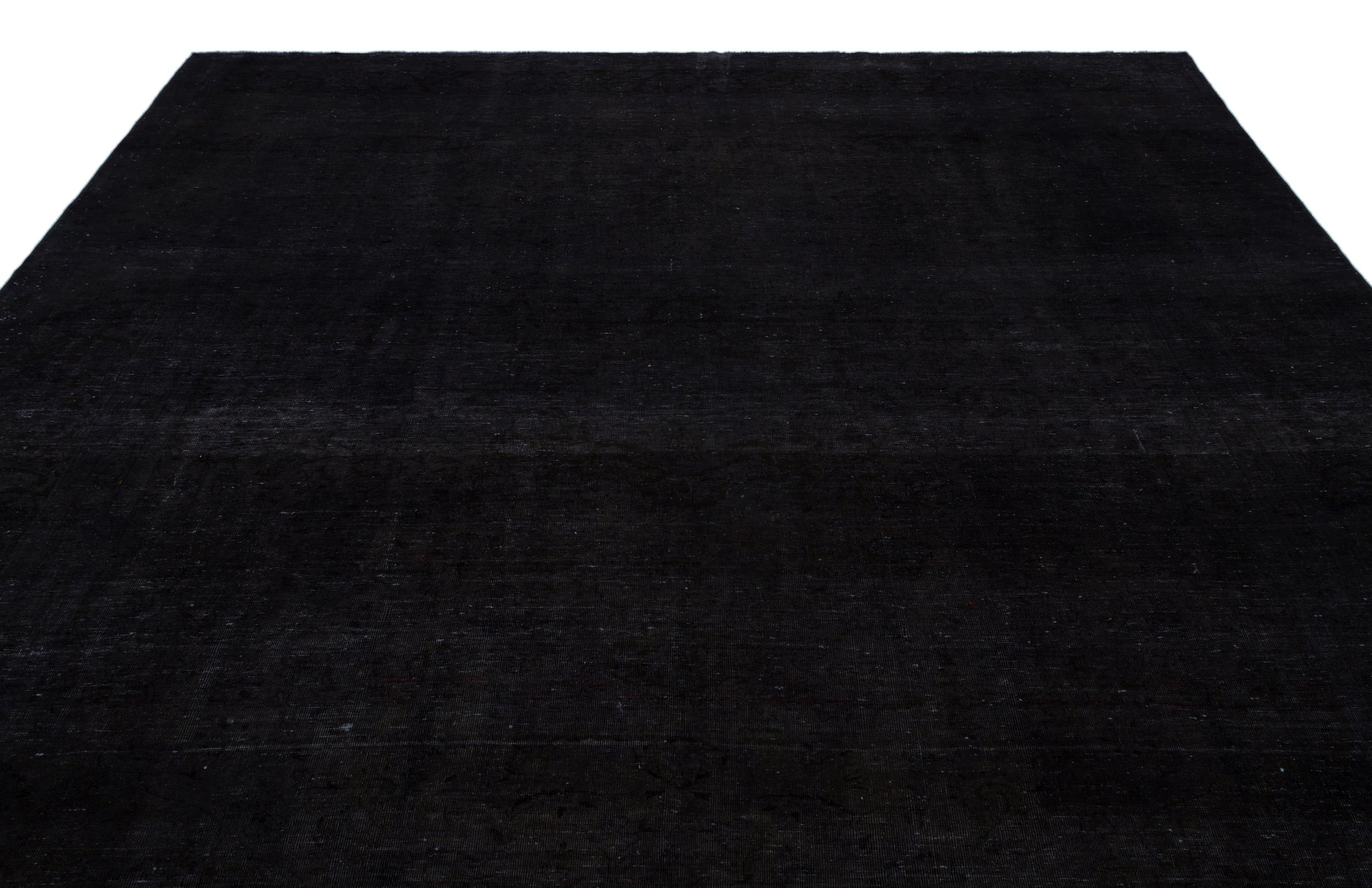 Epir Grey Vintage Wool Handmade Area Rug 9'7" x 12'10"